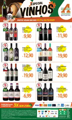 Pré-Visualização do folheto "Ofertas - RS" da loja Atacadão válido a partir de 25/10/2025