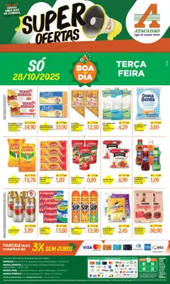 Pré-Visualização do folheto "Ofertas - AL" da loja Atacadão válido a partir de 28/10/2025