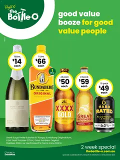 Preview of catalogue Catalogue DURACK from shop The Bottle-O valid 27/10/2025