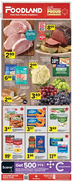Preview of leaflet Weekly Flyer - NS from shop Foodland is valid from Jan 01, 2026