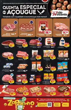 Pré-Visualização do folheto "Ofertas da semana" da loja Supermercados São Vicente válido a partir de 07/08/2025 | Página: 1