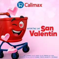 Vista previa las ofertas de la tienda Calimax - Folleto San Valentín desde el 13/02/2026 