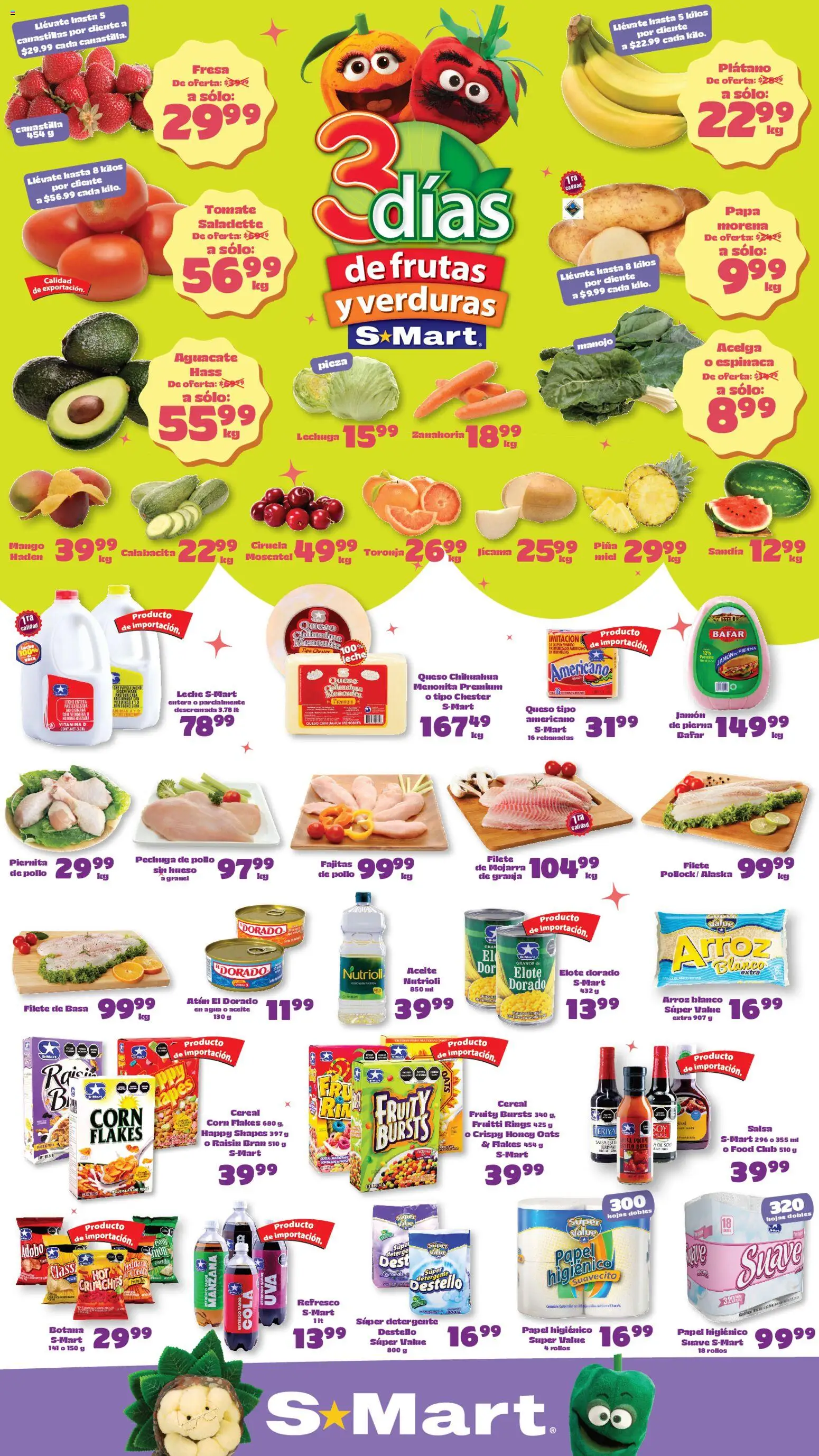 Vista previa las ofertas de la tienda S-Mart - S-Mart folleto Reynosa desde el 14/04/2026 
