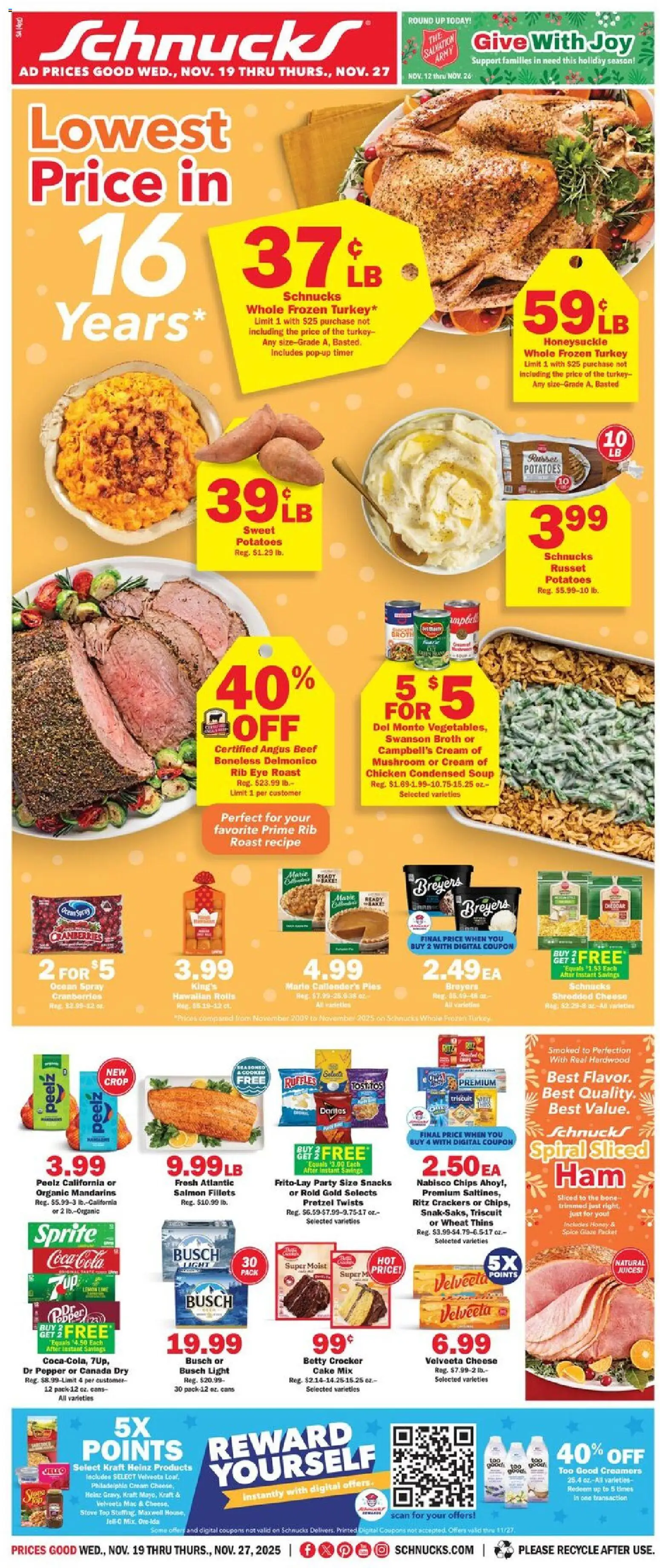 Ad Preview of Schnucks Weekly Ad from 11/19/2025