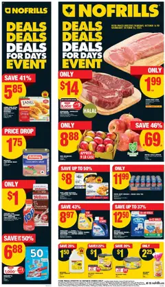 Un aperçu du dépliant Weekly flyer / circulaire du magasin No Frills est valide à partir 16 oct. 2025