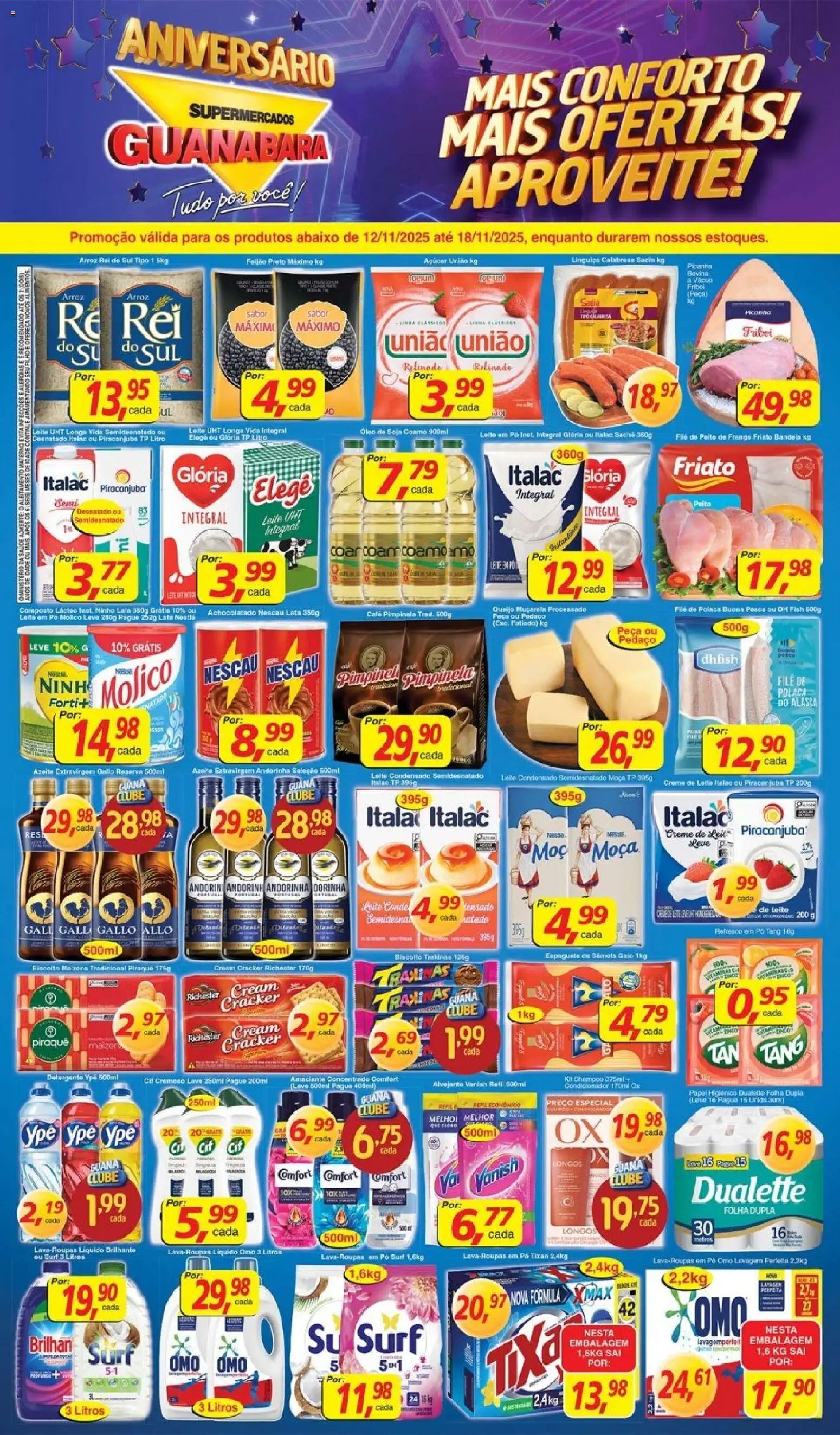Pré-Visualização do folheto "Encarte" da loja Supermercados Guanabara válido a partir de 12/11/2025