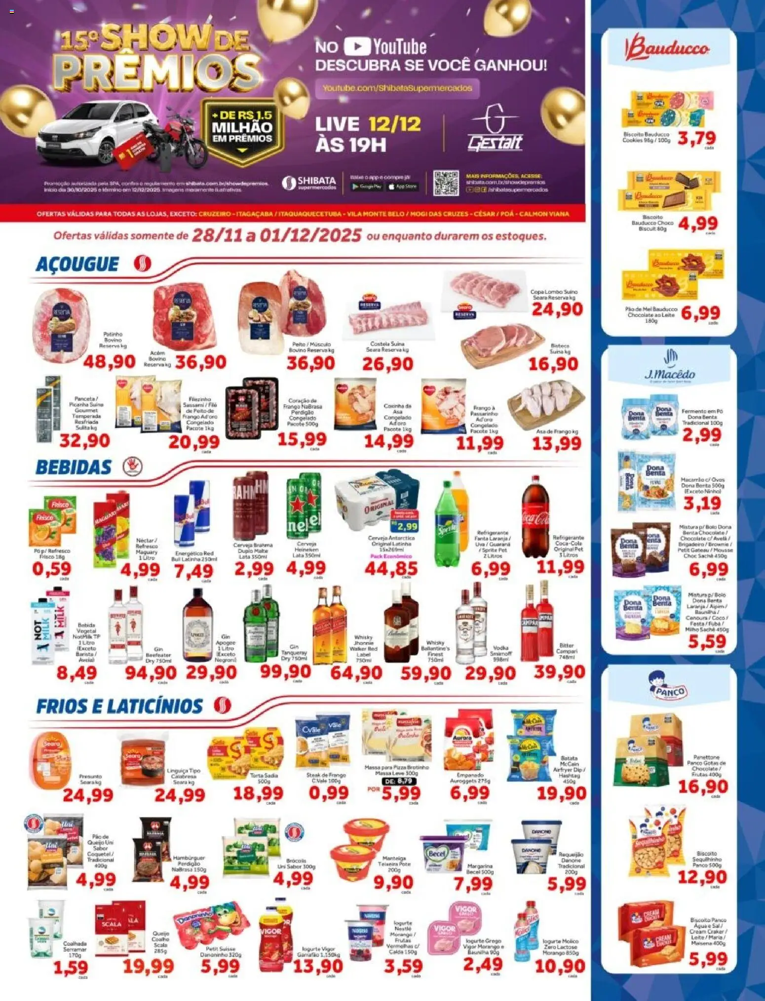 Pré-Visualização do folheto "Ofertas da semana" da loja Shibata válido a partir de 28/11/2025