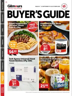Preview of catalogue Buyer's Guide from shop Gilmours valid 22 Sept 2025