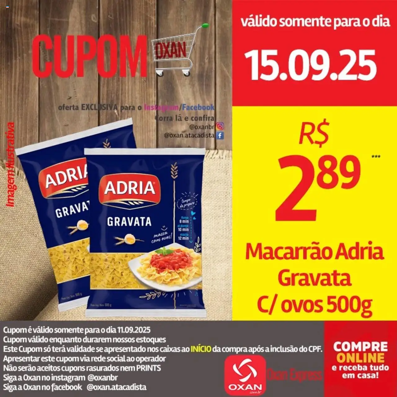 Oxan Atacadista folheto "Ofertas da semana" válido a partir de 15/09/2025 - número de página 1
