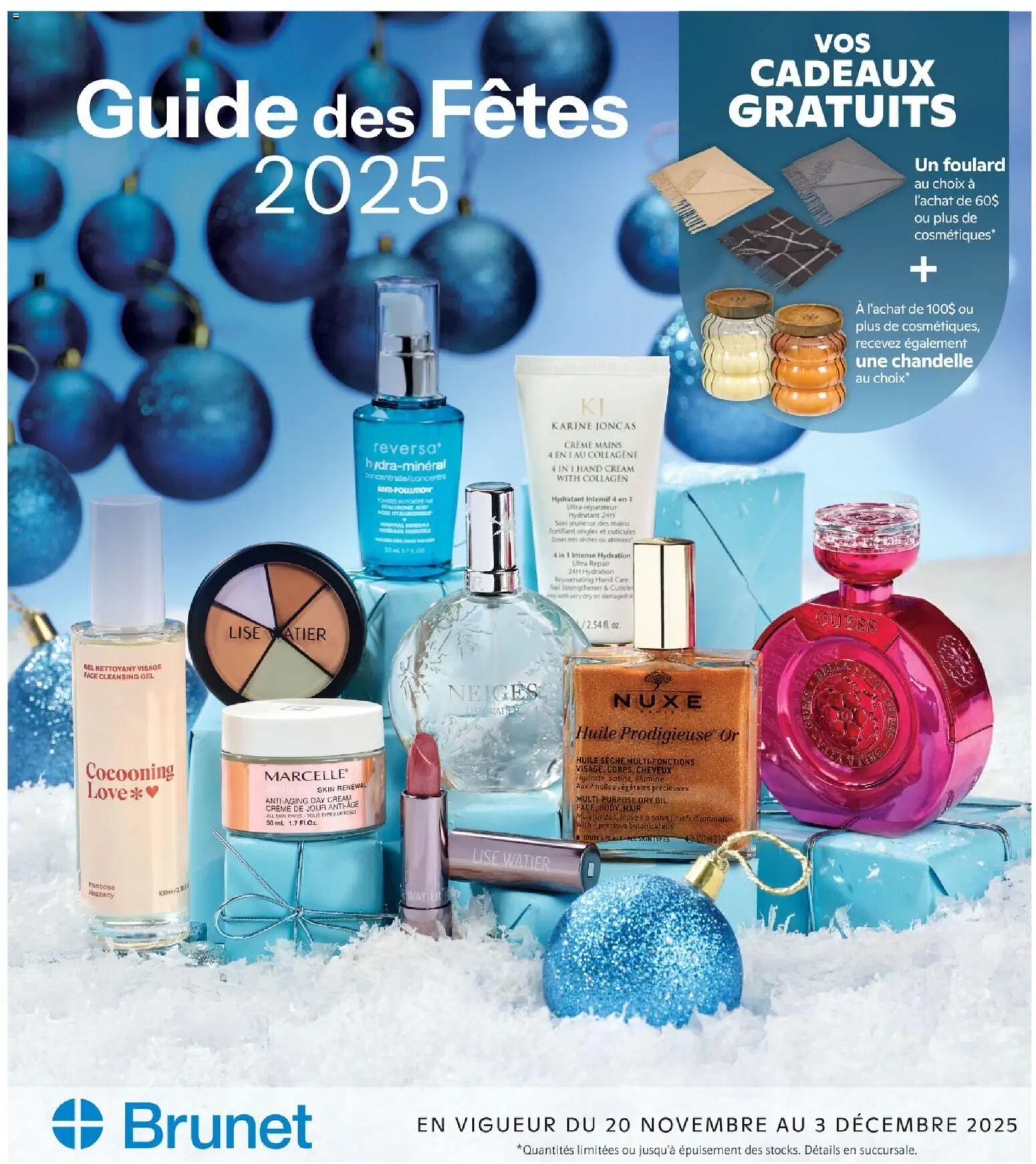 Preview of leaflet Flyer / circulaire from shop Brunet is valid from Nov 20, 2025