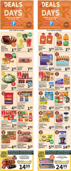 Ad Preview of Food City Weekly Ad from 10/01/2025