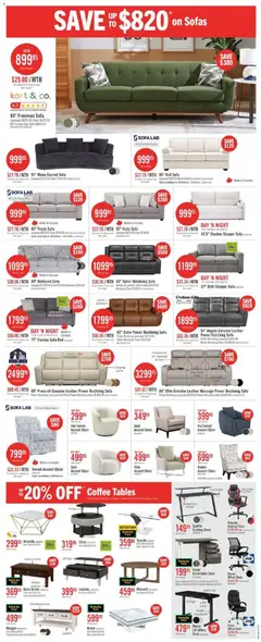 Preview of leaflet Weekly flyer / circulaire from shop The Brick is valid from Dec 12, 2025 | Page: 4