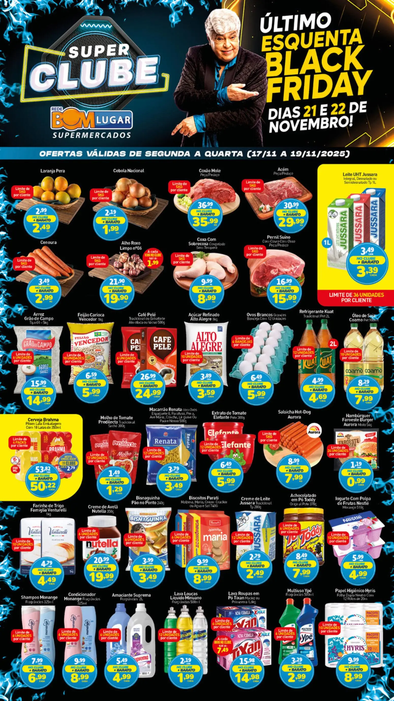 Pré-Visualização do folheto "Black Friday" da loja Rede Bom Lugar válido a partir de 17/11/2025