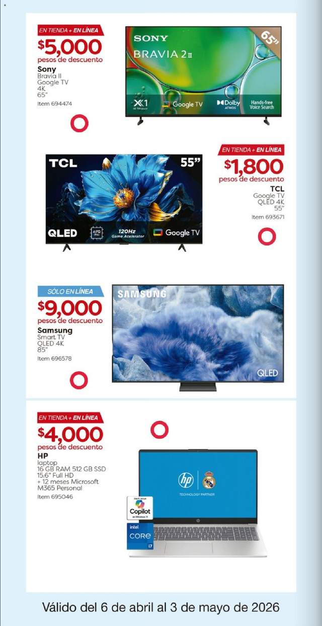 Nuevo folleto de Costco a partir del 06/04