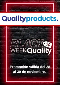Vista previa de Black Friday de la tienda Quality Products válido desde 28/11/2025