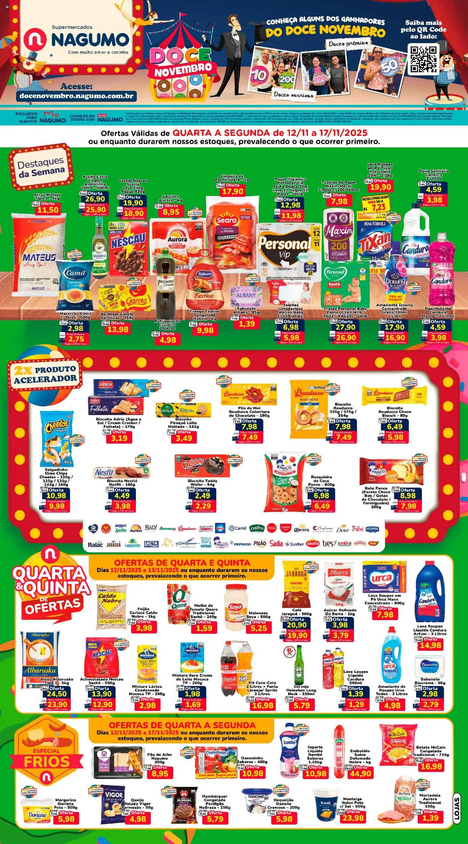 Pré-Visualização do folheto "Ofertas da semana" da loja Nagumo válido a partir de 12/11/2025