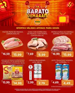 Pré-Visualização do folheto "Ofertas Tá Barrato Demais" da loja Bretas válido a partir de 25/09/2025