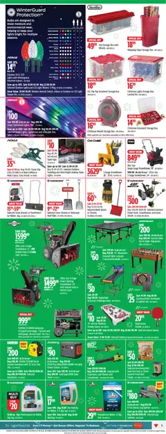 Preview of leaflet Weekly Flyer from shop Canadian Tire is valid from Dec 11, 2025 | Page: 7
