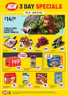 Preview of catalogue Weekend Specials NT/WA from shop IGA valid 13/02/2026