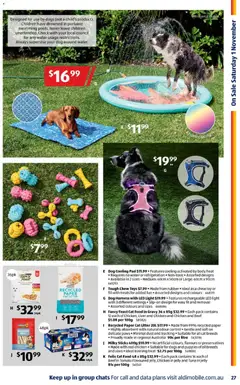 Preview of catalogue Aldi Specials Catalogue from shop Aldi valid 29/10/2025 | Page: 27