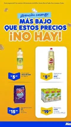 Vista previa de Precios Mass Bajos - Tumbes de la tienda Mass válido desde 07/11/2025