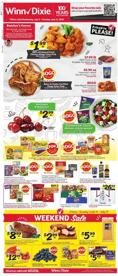 Ad Preview of Winn Dixie Weekly Circular - LA from 07/09/2025
