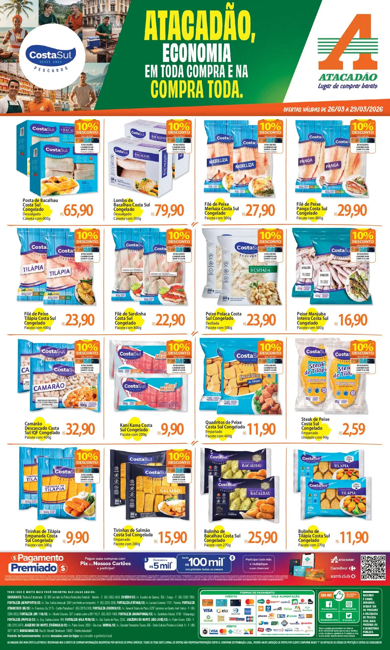 Pré-Visualização do folheto "Atacadão ofertas - CE" da loja Atacadão válido a partir de 26/03/2026