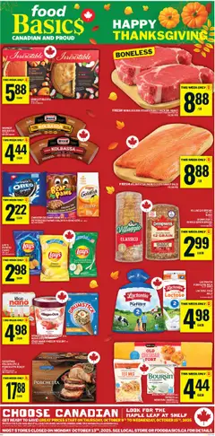 Preview of leaflet Ancaster from shop Food Basics is valid from Oct 09, 2025