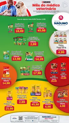 Pré-Visualização do folheto "Ofertas Purina" da loja Nagumo válido a partir de 01/09/2025