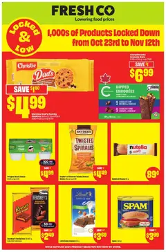 Preview of leaflet Special Promotion from shop FreshCo is valid from Oct 23, 2025