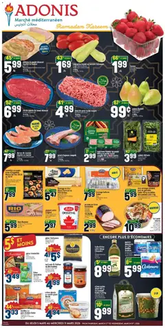 Preview of leaflet Adonis circulaire from shop Adonis is valid from Mar 05, 2026