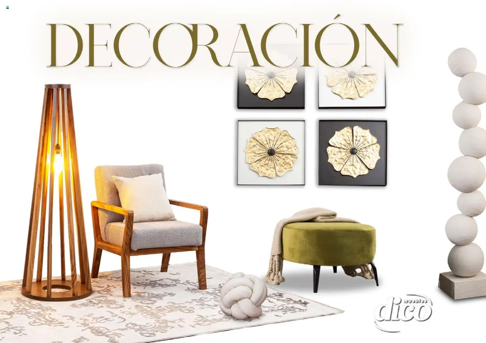 Vista previa las ofertas de la tienda Muebles Dico - Catálogo Decoración desde el 09/12/2025 - Decoración