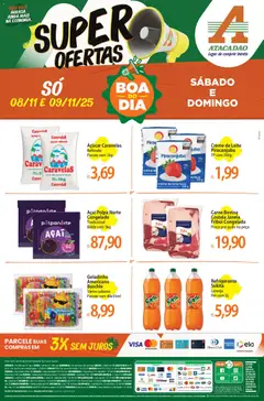 Pré-Visualização do folheto "Ofertas - RS" da loja Atacadão válido a partir de 08/11/2025