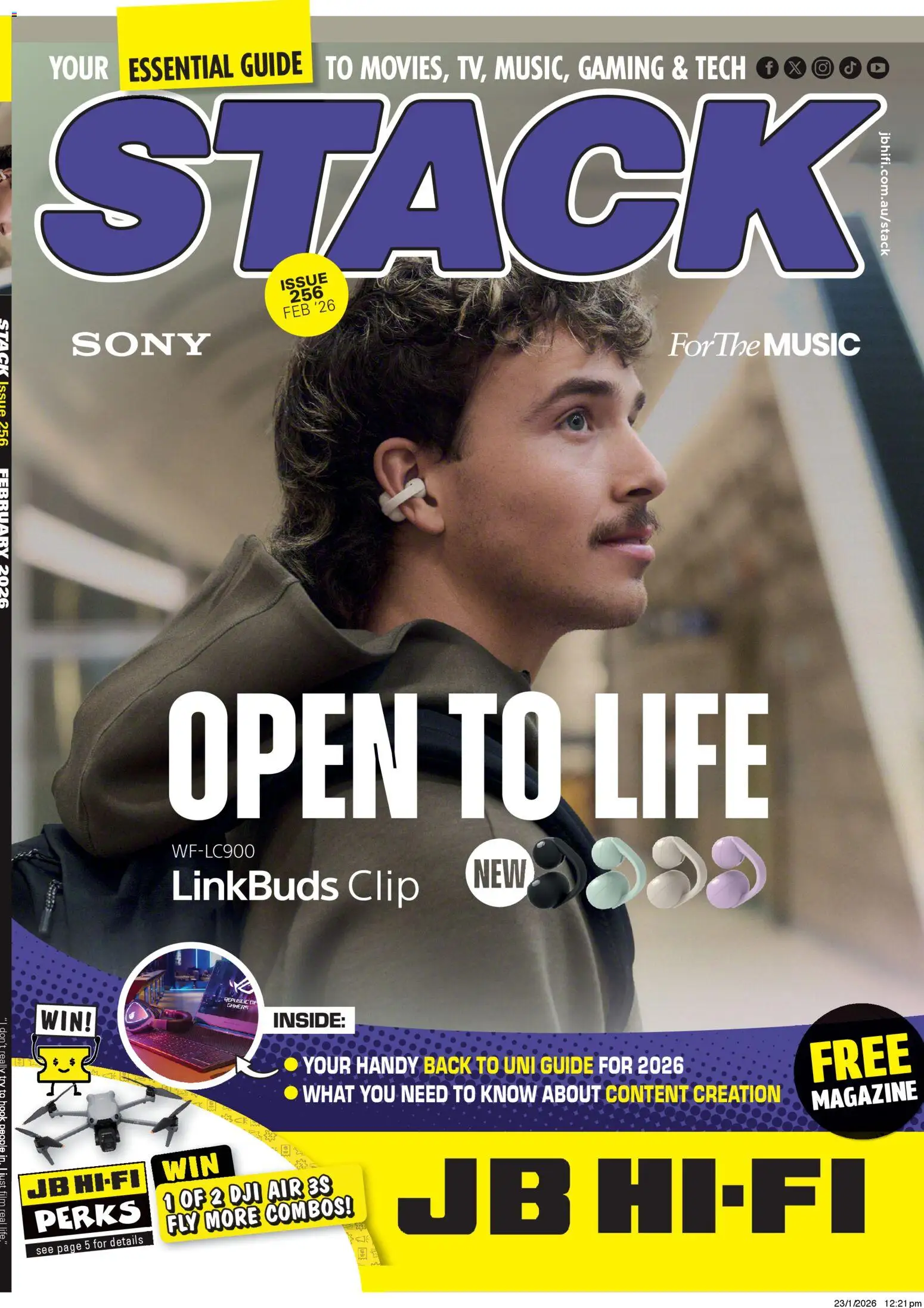 Preview of catalogue STACK from shop JB Hi-Fi valid 01/02/2026