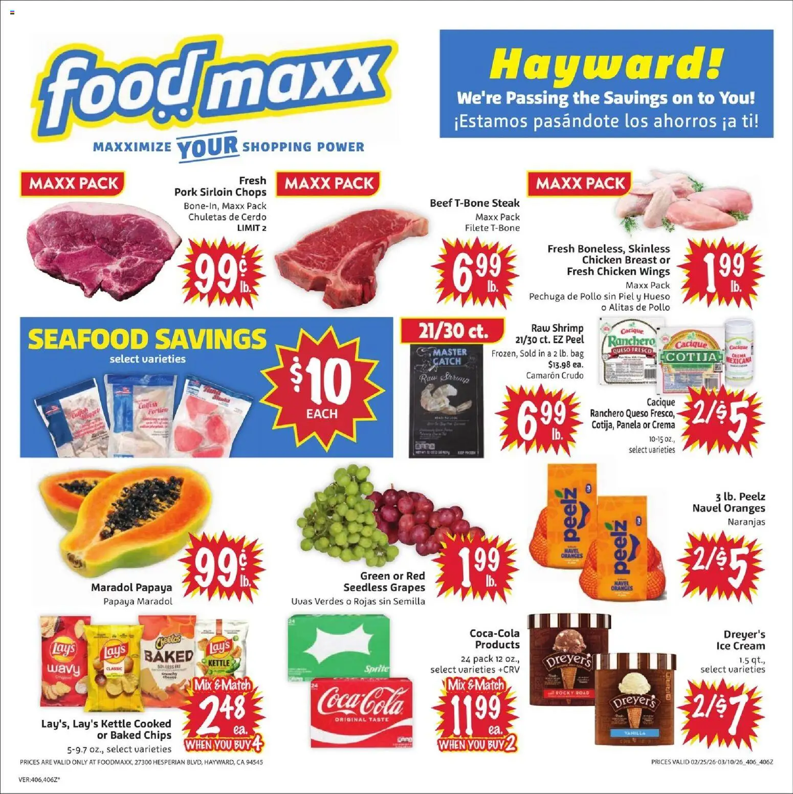 Ad Preview of FoodMaxx Weekly Ad from 02/25/2026