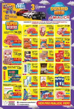 Pré-Visualização do folheto "Ofertas da semana" da loja Mialich Supermercados válido a partir de 30/10/2025