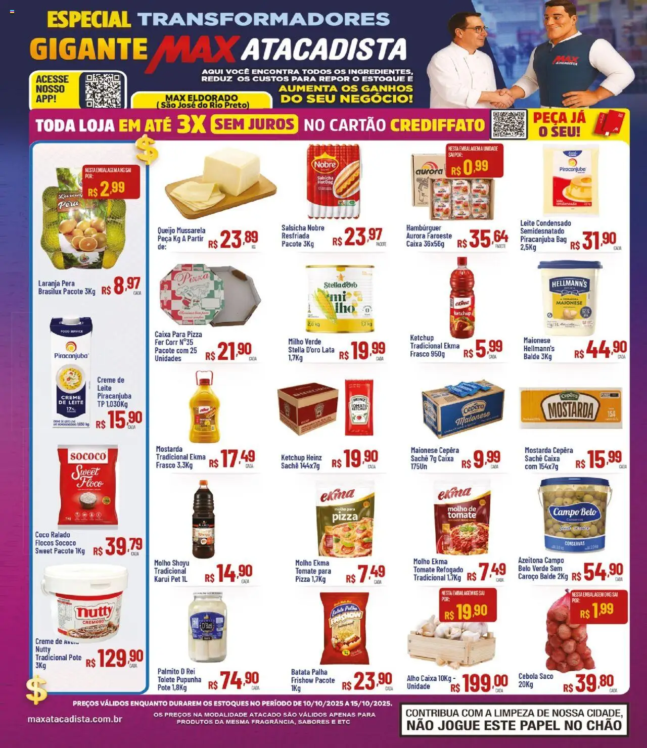 Max Atacadista folheto "Ofertas Especial" válido a partir de 10/10/2025 - número de página 1