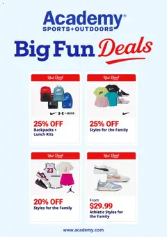 Ad Preview of Academy Sports Weekly Ad from 08/04/2025
