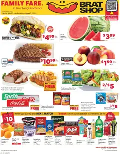 Ad Preview of Family Fare Weekly Ad from 07/25/2025
