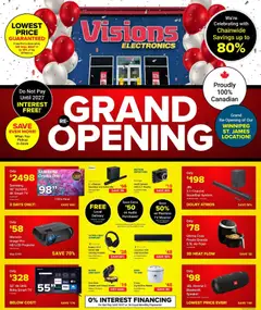 Preview of leaflet Weekly flyer / circulaire from shop Visions is valid from Oct 24, 2025