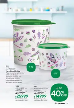 Vista previa del folleto de la tienda Tupperware válido desde el 24/11/2025 | Página: 48