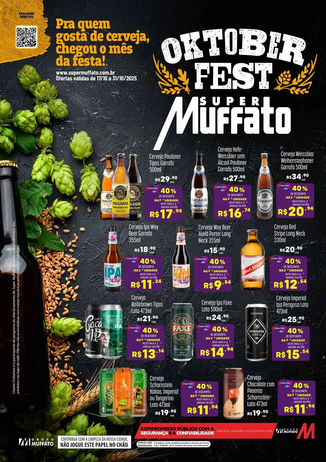 Super Muffato folheto "Ofertas Oktoberfest" válido a partir de 17/10/2025 - número de página 1