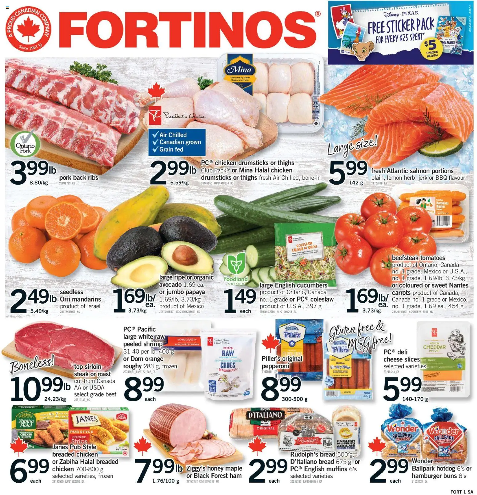 Preview of leaflet Fortinos weekly flyer - Brampton from shop Fortinos is valid from Apr 09, 2026