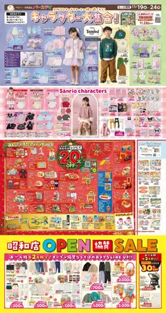 バースデイの2025/11/19から2025/11/24までのチラシはここチラシ