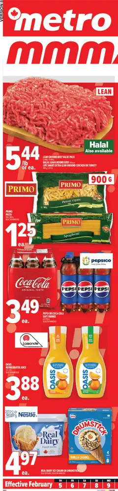 Preview of leaflet Georgetown from shop Metro is valid from Feb 05, 2026