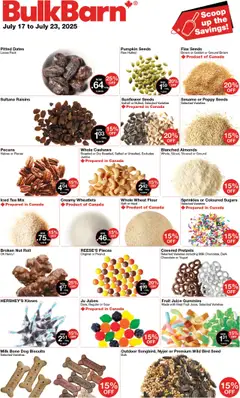 Preview of leaflet Weekly flyer / circulaire from shop Bulk Barn is valid from Jul 17, 2025