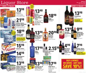 Ad Preview of Cash Wise Liquor Store from 10/29/2025
