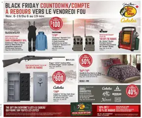 Preview of leaflet Black Friday from shop Cabelas is valid from Nov 06, 2025