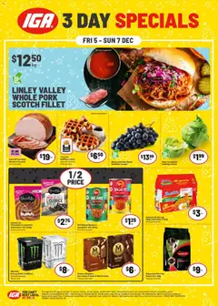 Preview of catalogue Weekend Specials - NT/WA from shop IGA valid 05/12/2025