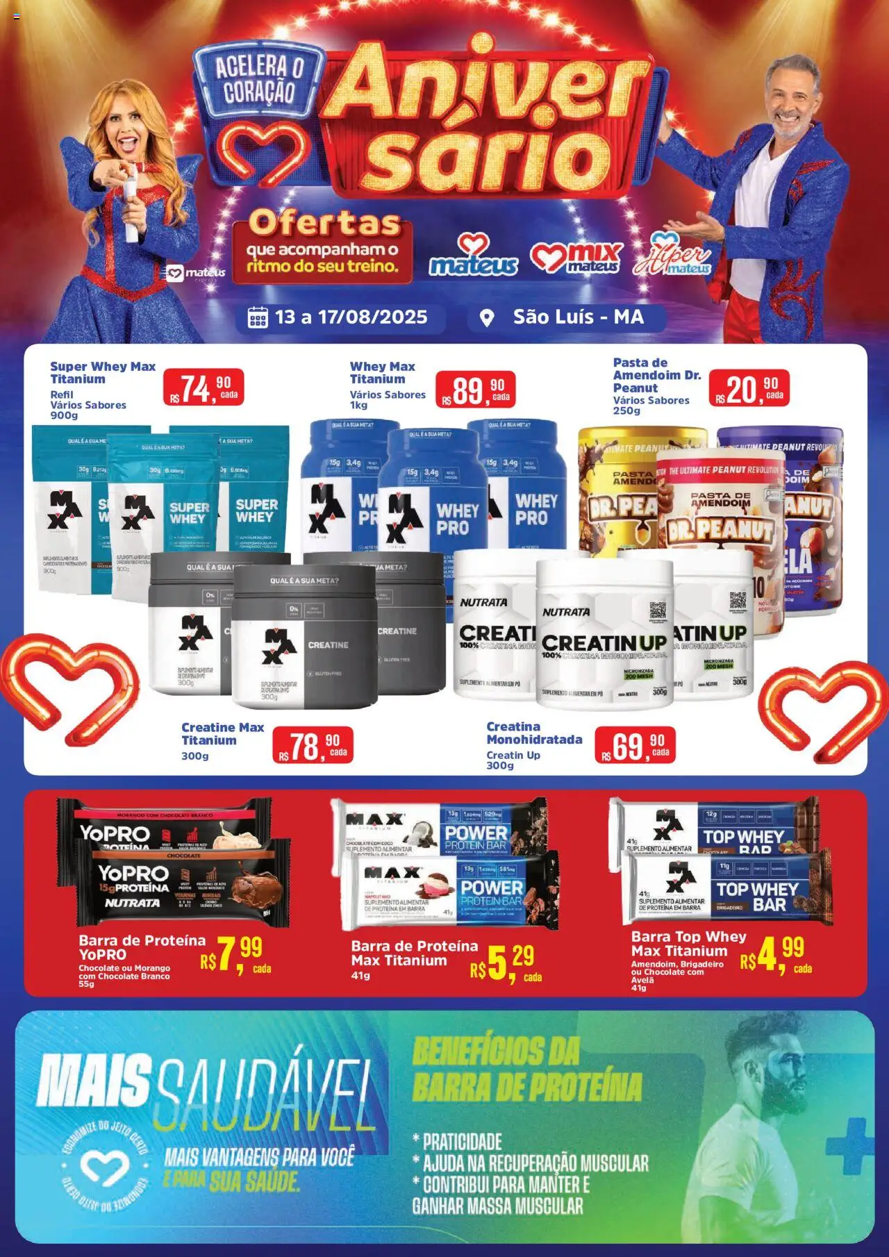 Mateus folheto "Ofertas Aniversário" válido a partir de 13/08/2025 - número de página 1